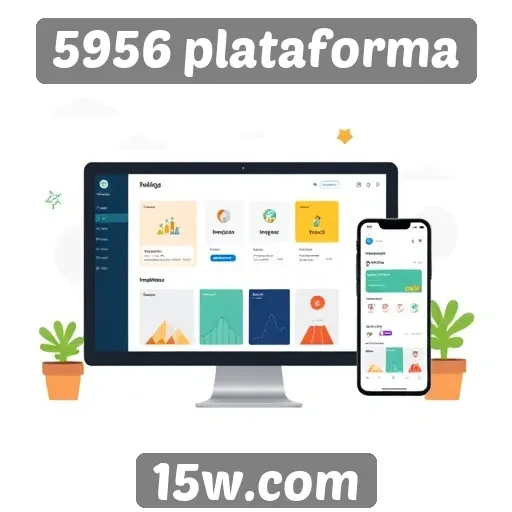 Interface do usuário do 5956 plataforma é intuitiva